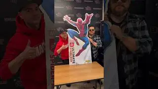 Ultimate Spider-Man Totem signed by Marco Checchetto #iosonounvirtuale #ultimatespiderman #spiderman