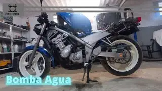 Honda cb-1 400 nc27 (PART TWO) Reparar bomba de agua honda cb/repair water pump honda cb