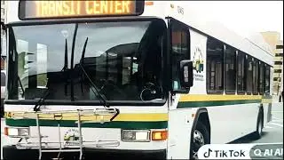 DDOT GILLIG LOW FLOOR 2012 LOW EMISSION HYBRID#1245 TO ROSA PARKS TRANSIT CENTER 