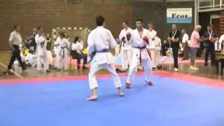 Karate takmicenje 2009 novi travnik Dino Joldic AKA(crveni)