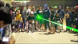 #balapliar #balapliarcikarang  laga matic 500m aziz_kikok vs ruddy_jb