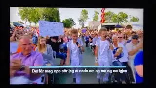 Marcus and Martinus alsang på grensen 2013 Optimist