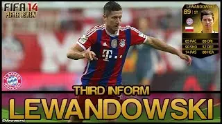 FIFA 14 UT - TIF Lewandowski || Inform TOTW Ultimate Team 89 Player Review + In Game Stats