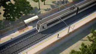 Track duplication project at the La Vallesa station for FGV by Degree of Freedom