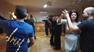 Zoli és Kata vonalas salsa workshop Balatonfőkajár 2026. Január 10.