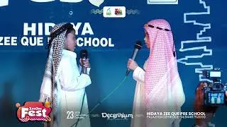 HIDAYA ZEE QUE FEST | ARABIC CONVERSATION by uzq students | Hidaya Zee Que Preschhol,Palazhi