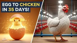From Egg to Chicken in Just 35 Days &ndash; Full Factory Process।