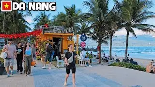 Vietnam Da Nang Beach Update 27th January 2026 - My Khe Beach Weather & Walking Tour