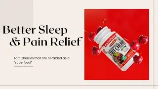 [Tart Cherry] The natural source of melatonin.