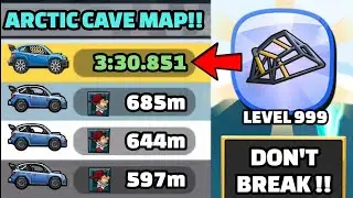 ANXIETY LEVEL TEST!! 😰 IN ARCTIC CAVE MAP OF COMMUNITY SHOWCASE - Hill Climb Racing 2