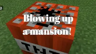 100+ TNTs vs mansion