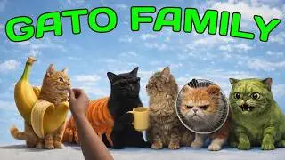 ALL GATO FAMILY Italian Brainrot Animals Meme Song