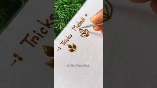 Easy trick for mehndi design || #mehndi #henna  #shorts​ #ytshorts​ #art​