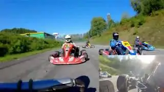 Kart Heidbergring Geesthacht 21.09.2019 | Iame X30 | Praga Dragon Evo | DNKM Rennen 2
