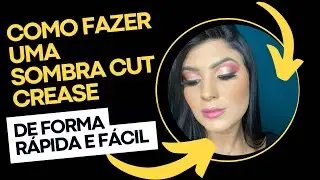 Sombra cut crease de forma r&aacute;pida e f&aacute;cil