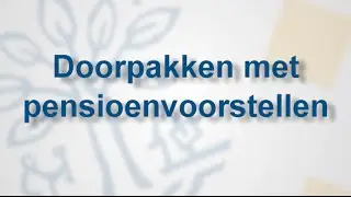 Theo Nijman: nu doorpakken met pensioenvoorstellen