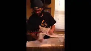 Unboxing AliExpress Chibson Gibson JP number 2 guitar