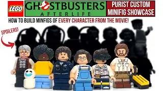 LEGO GHOSTBUSTERS: AFTERLIFE Custom Minifigure Showcase