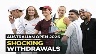 Australian Open 2026: SHOCKING Withdrawals, Top Seeds REVEALED & Chaos Brewing