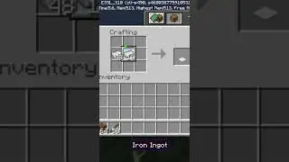 How To Make Iron ChestPlate In Minecraft