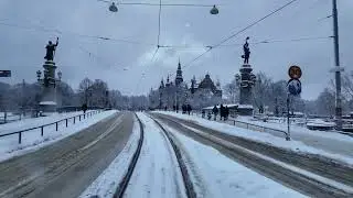 Öppen vagnhall i Stockholm