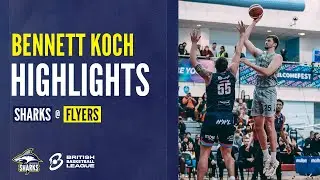 Bennett Koch with 15 Points vs. Bristol Flyers