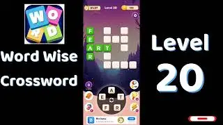 Word Wise Crossword Level 20 Answers 🧠🧩 | Relaxing Crossword Puzzle | SolutionGuruji