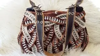 #DIY#Tutorial, BOLSOS DE ANILLAS DE SODA: Bolsa 