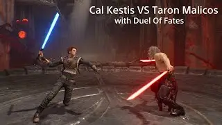 (Fallen Order) Cal Kestis VS Taron Malicos but with 