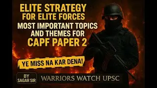 &ldquo;CAPF 2025: Important Topics for Essay, Report & Argument | Must Watch Before Exam&rdquo;