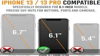 Alpatronix Battery Case for iPhone 13 and iPhone 13 Pro (6.1 inch), Strong Slim Portable Protective