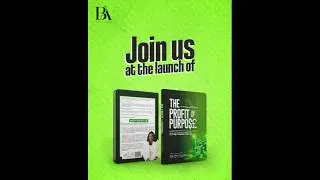 Book Launch Invitation #booklaunch #pop #theprofitofpurpose #bookevent #socialentrepreneurship