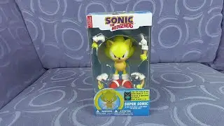 Just Toys Sonic the Hedgehog Super Sonic Classic Buildable Figurine