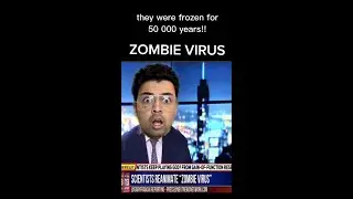 Ancient Zombie Virus REVIVED by Scientists 😱 #shorts