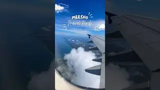 Meesho Travel Finds✈️☁️🧳
