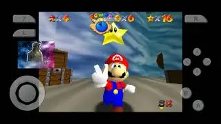 Mario 64 Jolly roger bay todas las estrellas en modo speedrun