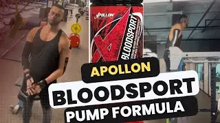 💪🏽 EXTREME PUMPS?!? 💪🏽 The best stackable pump formula?! | APOLLON Bloodsport Review