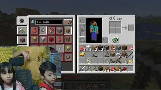 lần đầu Bo v&agrave; Đ&agrave;o chơi minecraft