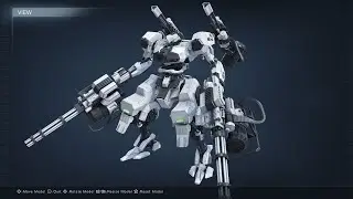 Armored Core 6 Update 1.05 l Quad Gatling Test