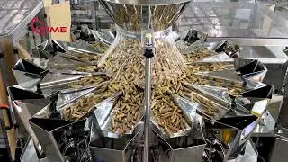 Granule combination scale quantitative filling machine, plastic can packaging machine combination