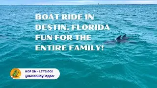 Peaceful Winter Boat Ride in Destin | Dolphins & Harbor Views