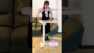 Adjustable Table That Replaces Multiple Furniture #ytshorts #homegadgets #multipurposestand