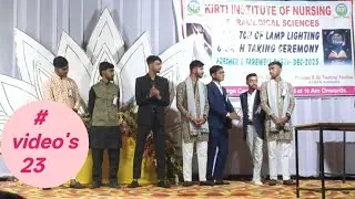 Kirti Institute Of Nursing Robertsganj/ Kirti poly institute farewell and freshers party/Kirti poly 