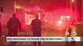 Firefighters respond to Midtown house fire
