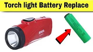 torch light repair#emergency light repair #repair flashlight