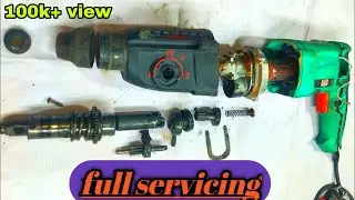 How to repair 26mm hammering drill machine | hammer drill machine repair // 26mm hammer drill repair
