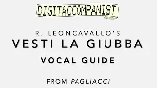 Vesti la giubba (Vocal Guide) – Digital Accompaniment