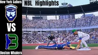 New York Sailors vs Boston Whalers | NBL Highlights 9/27/2025