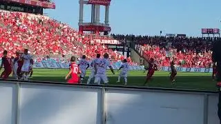 Giovinco at BMO Field in Toronto