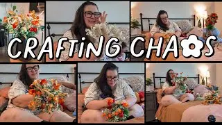 DIY Faux Fall Wildflower Bouquet | Crafting Through the Chaos of Mom Life